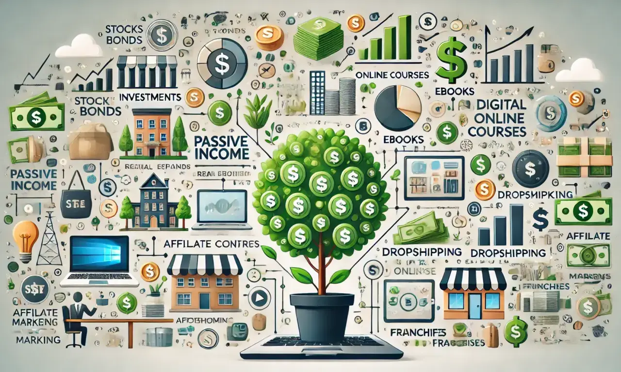 Avoir un revenu passif – les produits sont les plus avantageux