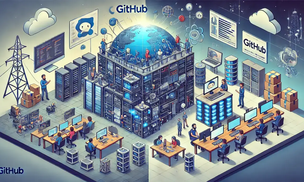 Comparaison entre GitHub et Gitea