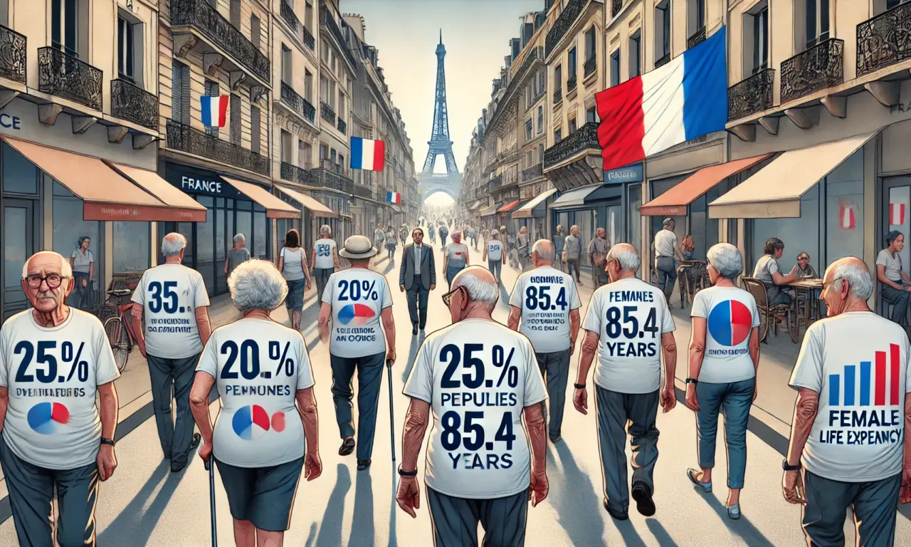 Vieillissement de la population en France : enjeux économiques et sociétaux