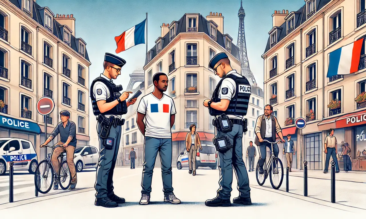 Le contrôle au faciès par la police française