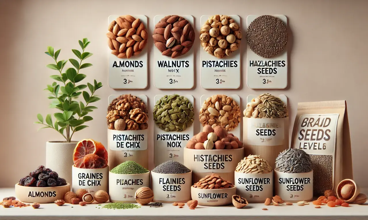 Les fruits secs qui aident à réduire et stabiliser le taux de glycémie