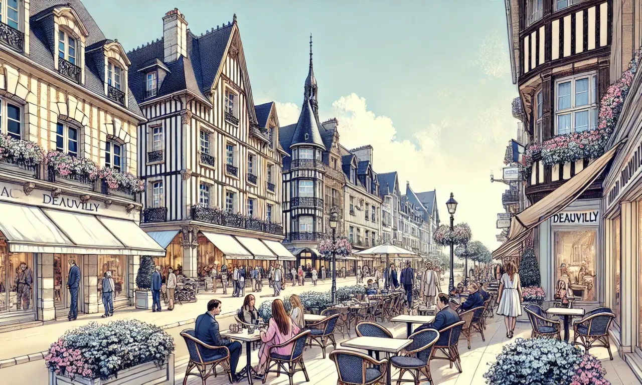 Deauville : un joyau de la côte normande
