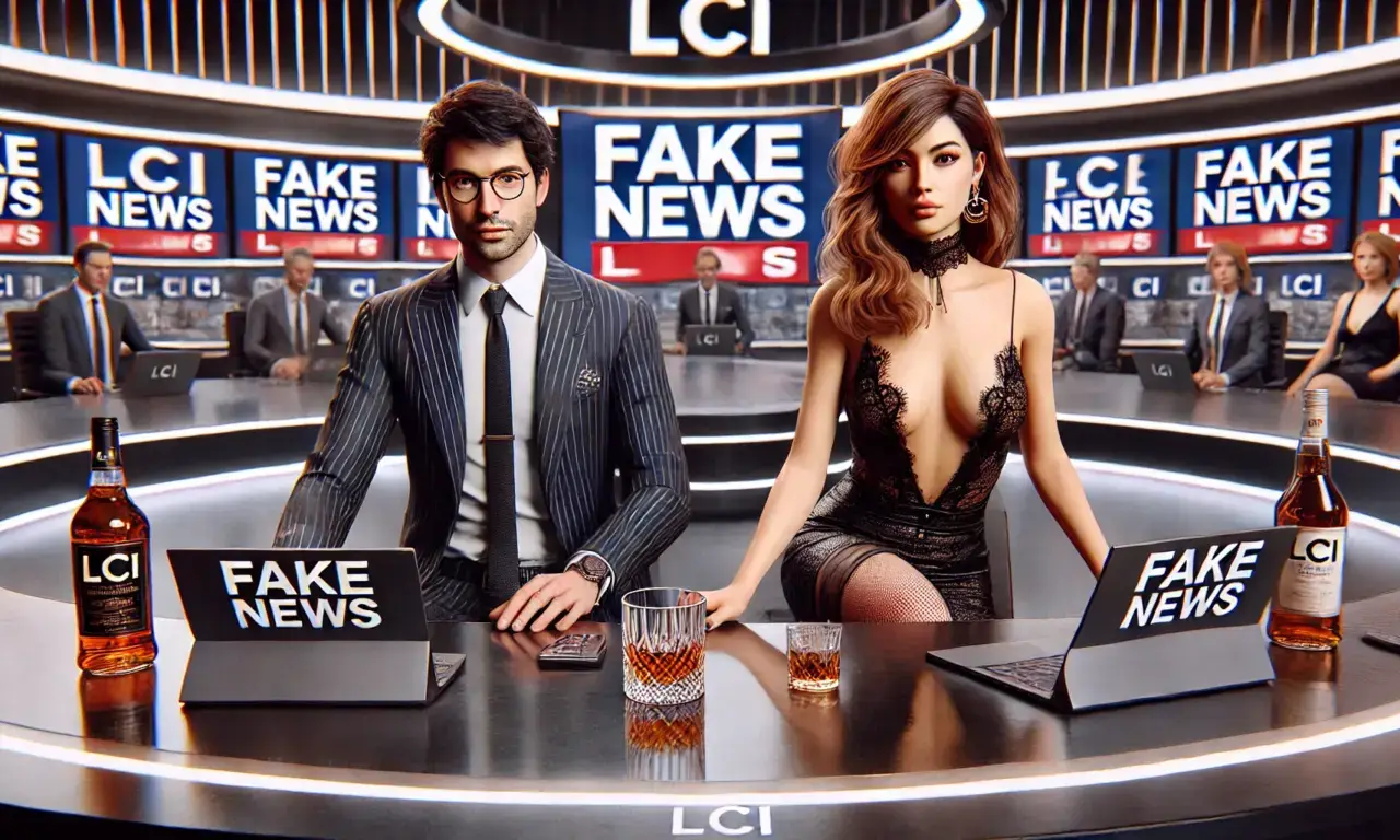 LCI – La chaîne du journalisme de commentaire et des vendus par excellence