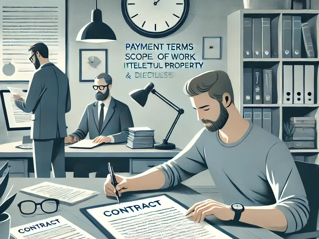 Pièges à éviter lors de la signature d’un contrat Freelance