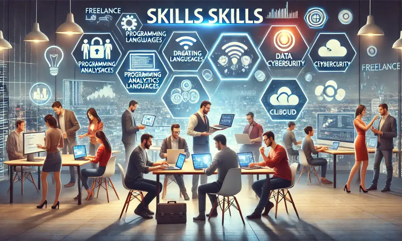 Les compétences les plus recherchées chez les freelances en informatique