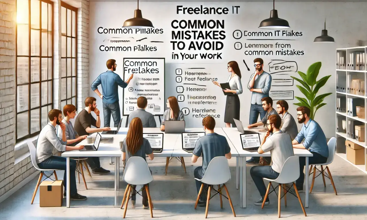 Les erreurs courantes à éviter en freelance informatique