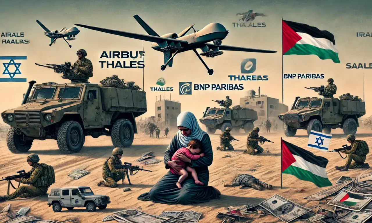Gaza – L’implication des entreprises françaises dans le financement indirect de l’armée israélienne