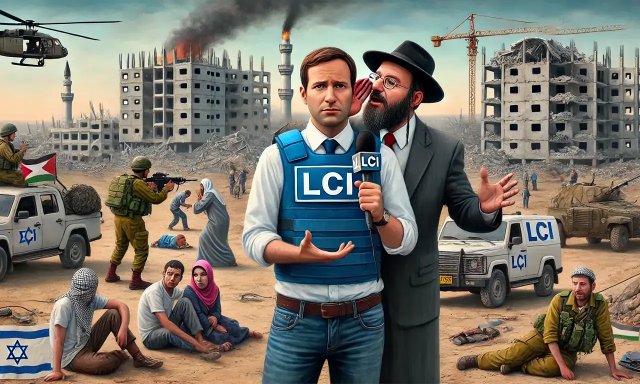 Quand LCI justifie les frappes israéliennes : une couverture biaisée et partiale