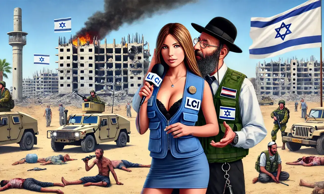 Pourquoi LCI justifie-t-elle systématiquement les frappes israéliennes à Gaza ?