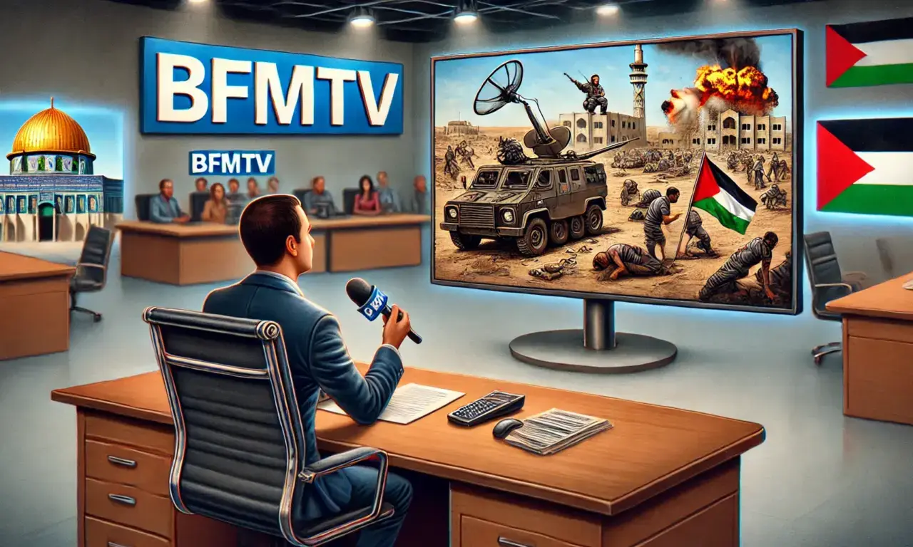 BFMTV et la Palestine : une couverture médiatique sélective et partiale
