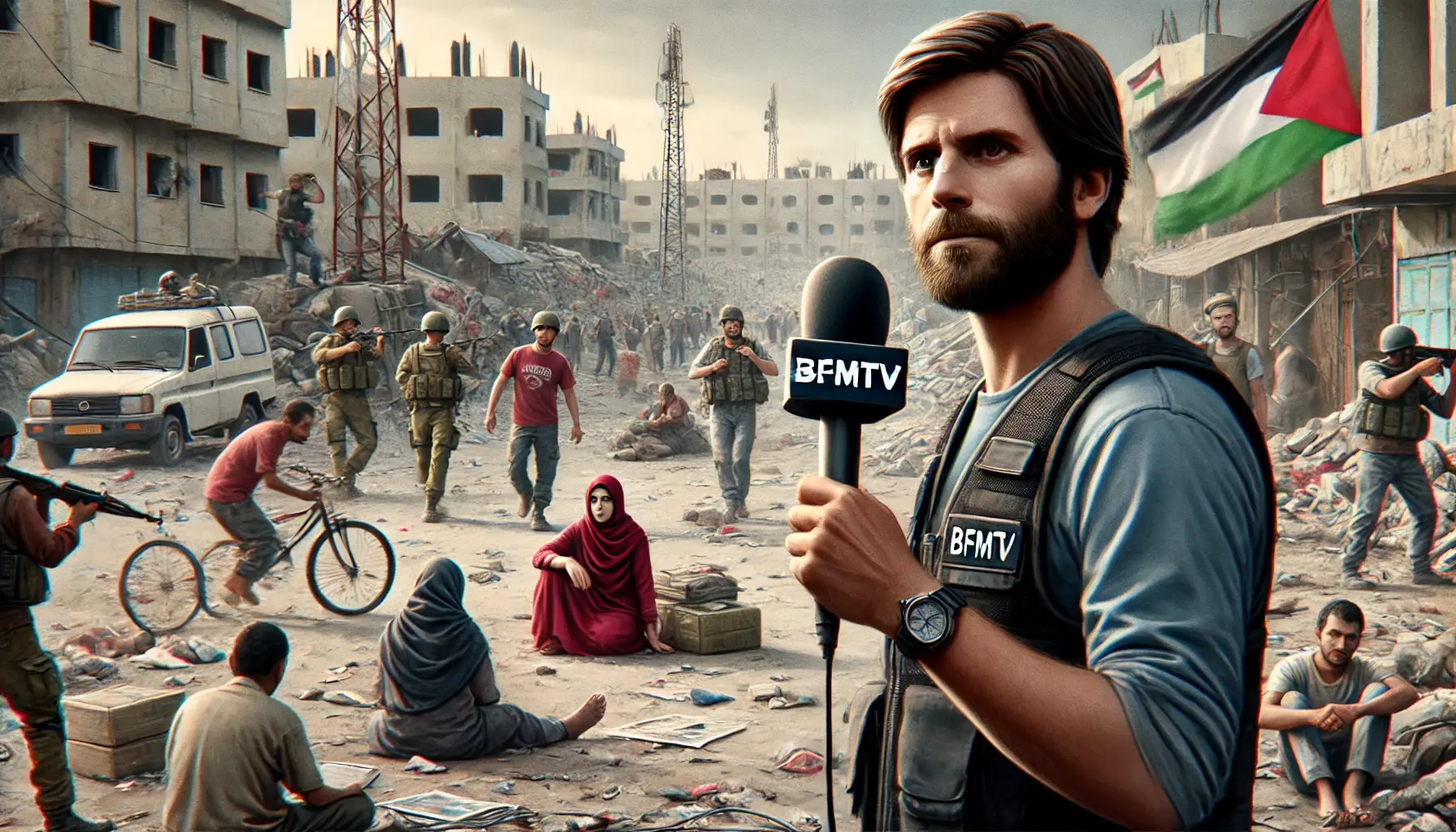 La manipulation de l’information sur BFMTV : quand les civils palestiniens sont invisibilisés