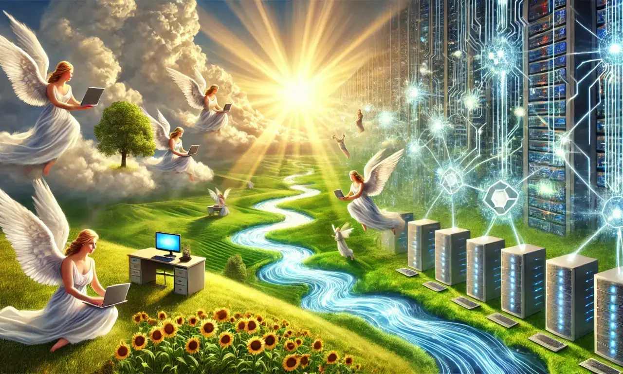 Y a-t-il des ordinateurs et Internet au Paradis ?